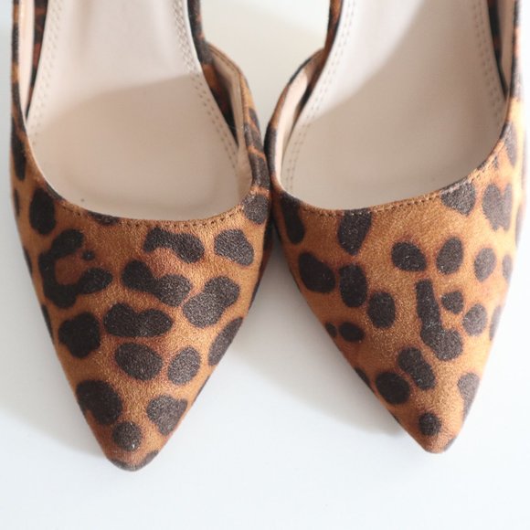 Catherine Malandrino Cheetah Print Heels - Picture 3 of 4